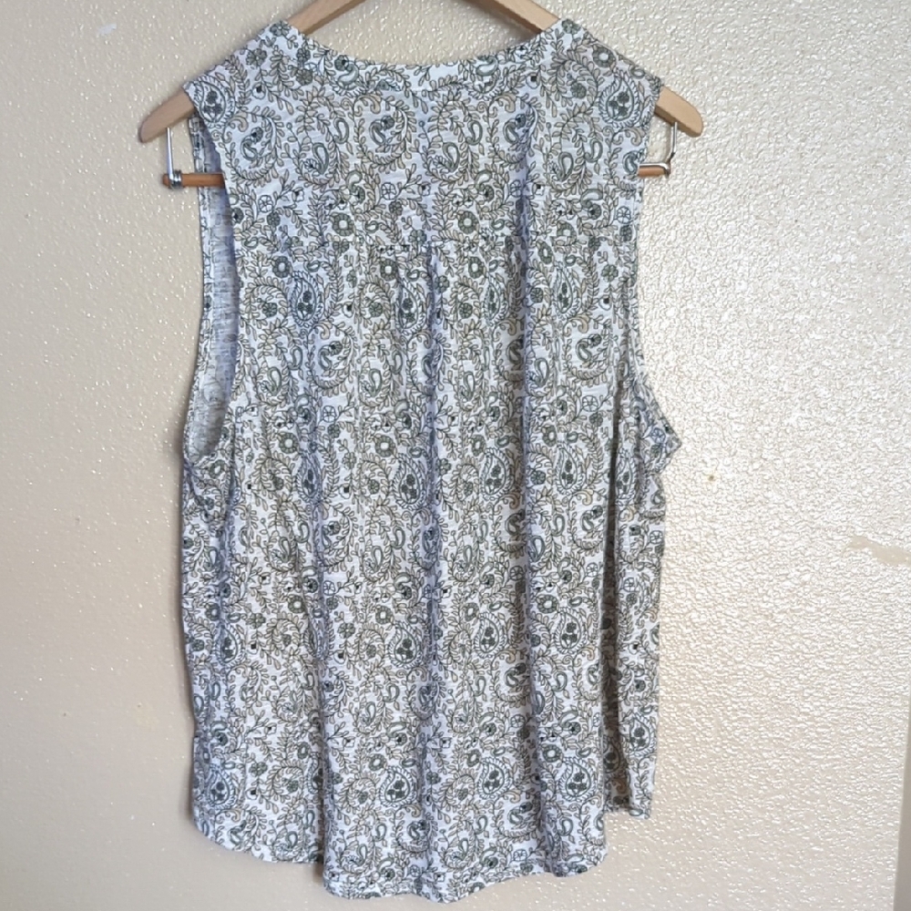 4x1 Boho Bundle Tops, Lucky Brand Multicolor Floral Blouse, See Description - Picture 12 of 16